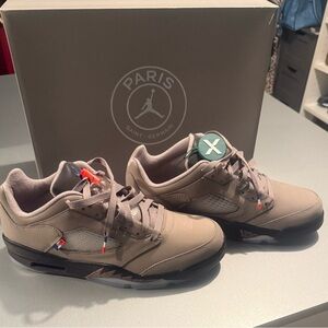 Jordan 5 Low PSG size 10 Brand new with Box